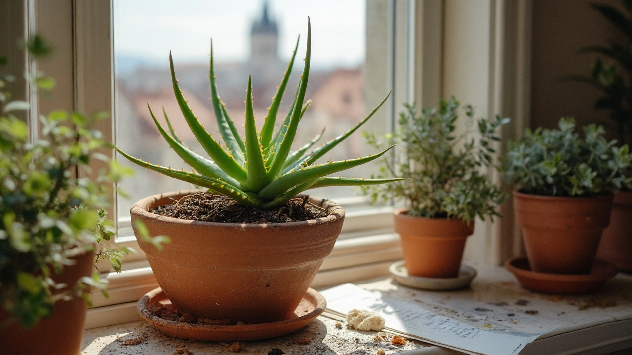 Jak často přesazovat aloe vera: jednoduché pravidlo, signály a postup