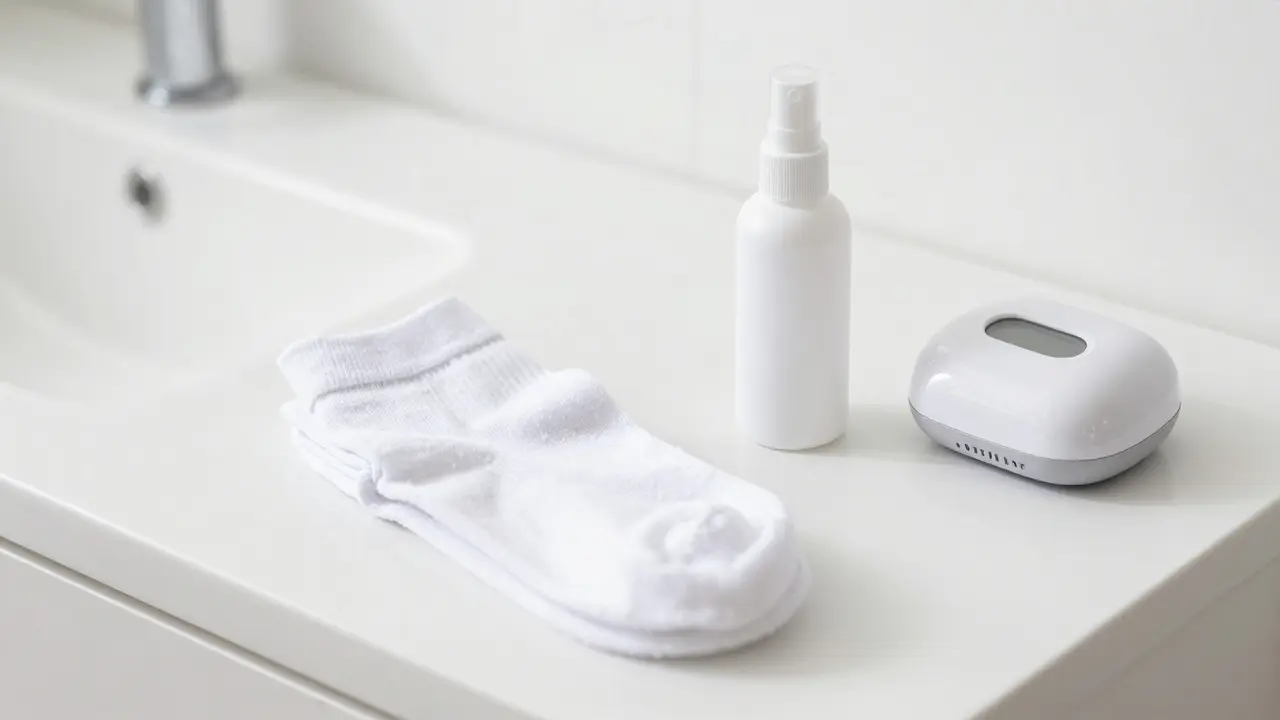 Hygienické pomůcky pro prevenci plísně na nohou